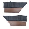 DO72CX00048100 72 CHARGER/CHARGER SE REAR PANELS - BLACK W/ WOODGRAIN - image 1
