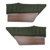 DO72CX00048444 72 CHARGER/CHARGER SE REAR PANELS - DK GREEN W/ WOODGRAIN - image 1