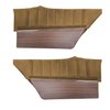 DO72CX00048662 72 CHARGER/CHARGER SE REAR PANELS - BROWN W/ WOODGRAIN - image 1