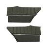 DO72CX00080444 72 CHARGER REAR PANELS - DARK GREEN ALL VINYL - image 1