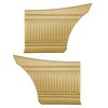 DO73CLV0070672F3 73 DUSTER/DART SPORT FASTBACK REAR PANELS - NOS HONEY GOLD - image 1