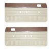 DO73CLVW012200 73 DUSTER/VALIANT BENCH FRONT PANELS - WHITE - image 1