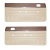 DO73CLVW012250 73 DART/DUSTER/VALIANT BENCH FRONT PANELS - PARCHMENT - image 1