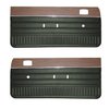 DO73CLVW012444 73 DART/DUSTER/VALIANT BENCH FRONT PANELS - DARK GREEN - image 1