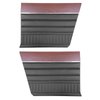 DO73CLVW048100H3 73 DART SWINGER/SCAMP HARDTOP REAR W/WOODGRAIN -BLACK - image 1