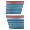 DO73CLVW048340H3 73 DART SWINGER/SCAMP HARDTOP REAR W/WOODGRAIN-BRIGHT BLUE - image 1