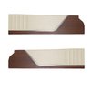 DO73CR00020200 73 SATELLITE/RR UPPER FRONT PANELS - WHITE - image 1