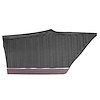 DO73CR00080100 73 RR/SATELLITE BENCH CLOTH REAR UPPER -BLACK - image 1