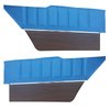 DO73CXS0048340 73 CHARGER/CHARGER SE REAR UPPER W/FIXED QTR - BRT BLUE - image 1