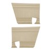 DO74CLV0048264H4 74 DARTSWINGER/SCAMP HARDTOP REAR PANELS - PARCHMENT - image 1