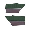 DO74CX00048450 74 CHARGER/CHARGER SE REAR UPPER W/ROLL DOWN QTR-JADE GRN - image 1