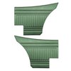 DO75CLV0070453F5 75/76 DUSTER/DART SPORT FAST- BACK REAR PANELS- NOS LT GRN - image 1