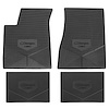 FMCX0003002001 71/74 CHARGER VINYL FLOORMATS 4-SPEED - BLACK - image 1