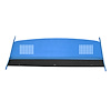 PT63CL302 63 DART HARDTOP PACKAGE TRAY W/ SPEAKER CUTS - BLUE - image 1