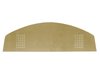PT67CB636 68 BARRACUDA HTP PACKAGE TRAY WITH SPEAKER CUTS - EMBER GOLD - image 1