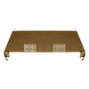 PT68CX656 70 CHARGER PACKAGE TRAY WITH SPEAKER CUTS - BROWN - image 1