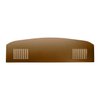 PT70CB656 70 BARRACUDA PACKAGE TRAY W/ SPEAKER CUTS - BROWN - image 1