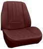 RS68CBD0010526 68 CUDA DLX RALLYE BUCKETS - METALLIC MAROON - image 1