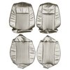 RS69CW00010200 69 CORONET RALLYE BUCKETS - WHITE - image 1