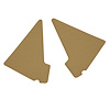 SB68CW00017 68 CORONET/SUPERBEE SAIL PANELS - TAN/BUCKSKIN - image 1