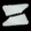 SB73CX00002 73/74 CHARGER SE SAIL PANEL BOARDS - WHITE PERFORATED - image 1