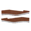 SK66CRW0012044 66/67 SATELLITE/GTX/CORONET CONV REAR PANELS - CORAL - image 1