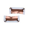 SK66CWX001844 66/67 CHARGER CARPETED SEAT BACK PANELS - CORAL - image 1