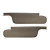 SV63CLV610C-PA 64/65 DART/VALIANT CONVERTIBLE SUNVISORS - METALLIC FAWN - image 1