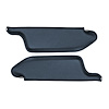 SV71CV330-PA 71 DUSTER/DEMON FASTBACK SUNVISORS - DARK MET BLUE - image 1