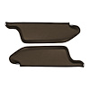 SV71CV664-PA 71 DUSTER/DEMON FASTBACK SUNVISORS - BROWN - image 1
