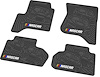 "NASCAR" Flex Tread Next Generation Floor Mats 2015-2018 Chevy Silverado/GMC Sierra, Double Cab - Black - Set of 4 - image 1