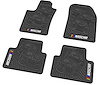"NASCAR" Flex Tread Next Generation Floor Mats 2016-2018 Jeep Grand Cherokee - Black - Set of 4 - image 1