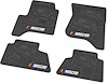 "NASCAR" Flex Tread Next Generation Floor Mats 2015-2018 Chevy Silverado/GMC Sierra, Crew Cab - Black - Set of 4 - image 1