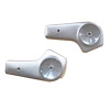 BUCKET HINGE COVERS WHITE - image 1