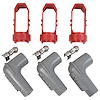 Spark Plug Retainer Kit 90° Boots and Terminals - image 1