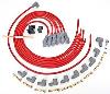 Red Universal 8.5mm Wire Set 6-cylinder with socket cap - image 1