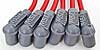 Red Universal 8.5mm Wire Set 6-cylinder with socket cap - image 2