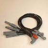 Black Super Conductor 8.5mm Wires 1973-Up 383/400/440 socket cap - image 1