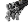 Race Tailored 8.5mm Super Conductor Black Wire Set Small Block Chevy w/HEI Cap - image 3