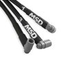 Race Tailored 8.5mm Super Conductor Black Wire Set Small Block Chevy w/HEI Cap - image 4