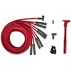 Red Universal 8.5mm Spark Plug Wire Set Ford & Chrysler Hemi Pro Stock Head - image 1