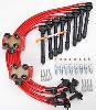 Mustang 4.6L Ignition Upgrade Kit Includes 2 coils, red wires, plugs - image 1