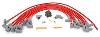 Red Super Conductor 8.5mm Wires SB-Chevy with MSD Front Drive Distributor #8710 - image 1