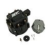 Distributor Cap and Rotor Kit for GM HEI Distributors with Internal Coil [Black] - image 1