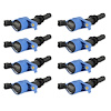 824385 Blaster Coil-On-Plug Ignition Coil Set 2004-2008 Ford 4.6/5.4/6.8L 3-Valve [Blue]