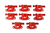 82658 Blaster Series Ignition Coil Set for 2005-2013 GM Gen III LS Engines [Red] - image 1