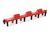 82738 Blaster Ignition Coil for Select 2000-2006 Jeeps w/4.0L 6-Cylinder Engines [Red] - image 2