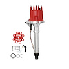 Street Pro-Billet Distributor Chevy V8 Red - image 1