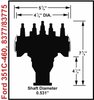 Crank Trigger Distributor Ford 351C-460 - Black Cap - image 4