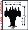 Crank Trigger Distributor Ford 289-302 - Red Cap - image 4